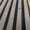 Art3d 2-Pack 108" x 12" Acoustic Wood Panels for Wall, Soundproof Wood Slat Panel for Wall and Ceiling, 3D Fluted Sound Absorbing Paneling for Interior Wall Decor, Living Room, Bedroom - Walnut