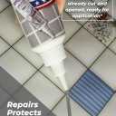 Tile Grout Repair, Grey 8.8 oz/250gr. Fast Drying Grout Repair Kit, Grout Filler Tube Repair Kit, Tile Grout Paint, Grout Sealer Restore and Renew Bathroom Floor, Tile Gaps, Joints, Lines