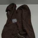 Couch Arm Covers,Sofa Arm Covers Set of 2 Polyester Stretch Anti-Slip Furniture Protector Washable Armchair Slipcovers (Dark Brown,Medium (Set of 2))