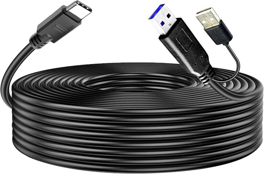 Kumiho 50Ft USB 3.0 Cable Male to Male Type A to A Cable for Data Transfer,Hard Drive Enclosures,Laptop Cooler,DVD Player,USB Hub