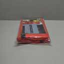 ZOBER 600D Oxford Fabric Large Christmas Tree Storage Bag - Fits 9 Ft Artificial Trees - Tear Proof Waterproof Christmas Tree Bag For Storage Box For Xmas - Strong, Durable Handles - Card Slot - Red