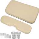 Golf Cart Tan Front Seat Cushion Replacement for EZGO Medalist TXT 1994-2013