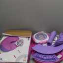 HYES Unicorn Sit and Spin Toys for Toddlers 1-3 Girls, 360 Toddler Spinning Seat with LED Lights and Music, Sensory Toys Birthday for Kids 3-5
