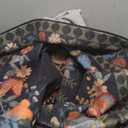 5x7 Area Rug for Living Room: Washable Butterfly Rug Non Slip Stain Resistant Low Pile Soft Modern Indoor Floor Large Carpet for Bedroom Dining Room Home Decor - Black