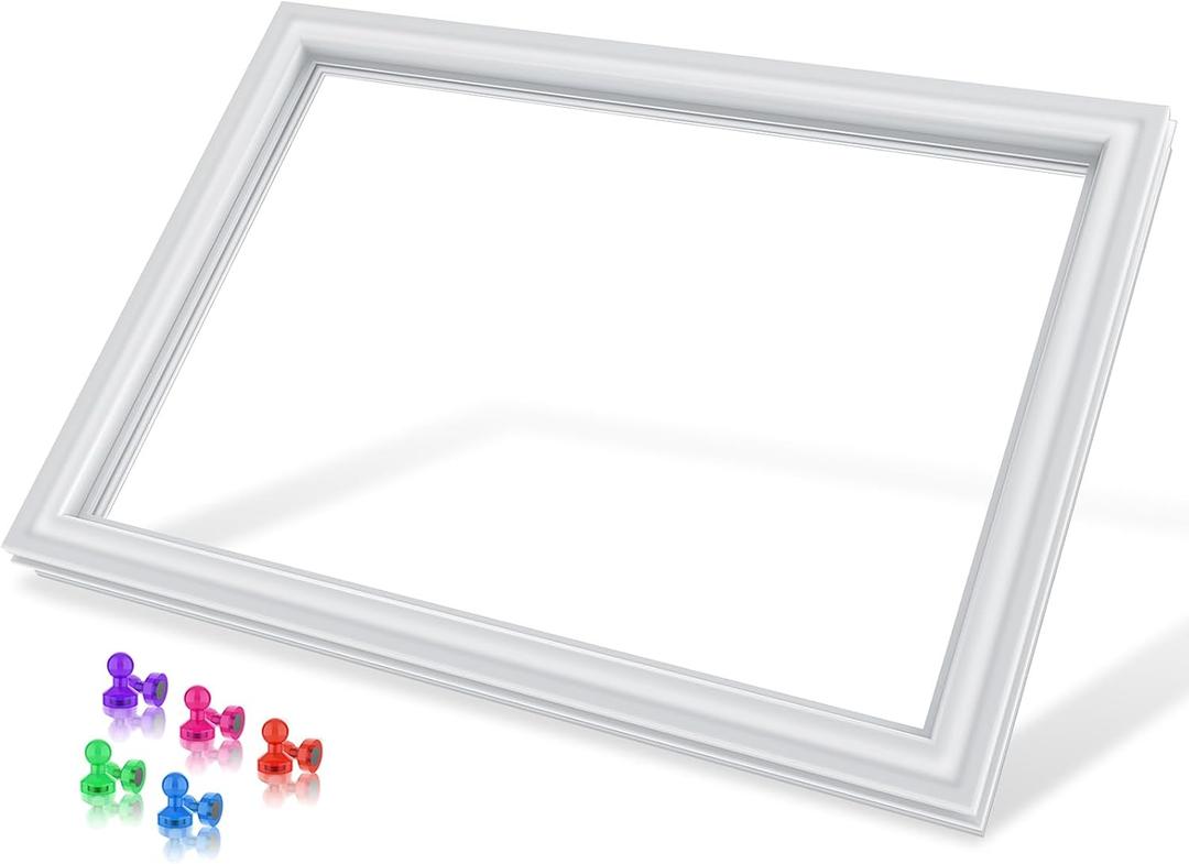 Upgraded 242193201 Freezer Door Gasket Compatible with Kenmore Frigidaire Refrigerator Door Gasket Freezer Door Seal FFTR1621RW2 FFTR1514RW1 AP5669862 Refrigerator Door Seal Freezer Seal Replacement