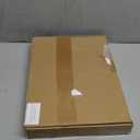 5 Tier Greeting Card Display Stand White Bamboo and Acrylic Sticker Display Stand Trading Card Holder Retail Photos Shelf for Vendors Craft Collection & Show