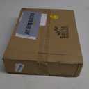 Sooyee Acrylic Serving Tray with Handles,16" x 12" Decorative Tray for Breakfast, Tea, Food, Butler,Coffee,Table Ottoman Vanity Countertop,Black