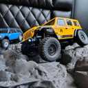 RC Crawler Course Kit for 1/24 & 1/30 (SCX24)(SCX30) 6 Modular Rock Crawling Tiles (9x9) Mini Indoor RC Obstacle Course Track Expandable Terrain for RC Crawlers