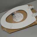 Bemis 500EC 063 Toilet Seat with Easy Clean & Change Hinges, 1 Pack Round, Venetian Pink