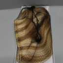 Halo Hair Extensions Real Human Hair,S-noilite Halo Hair Extensions,Halo Hair Extension for Women,100% Human Hair Halo Extensions,Halo Hair 65g/18inch 4P27 Medium Brown Mixed Dark Blonde