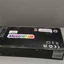 Kick Scooter for Kids Ages 6+, Teens & Adults, Adjustable Handlebars, Rear Brake, Big Wheel Foldable Scooter for Indoor & Outdoor (Black)