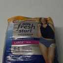 FitRight Fresh Start Incontinence and Postpartum Underwear for Women, Large, Blue (12 Count) Ultimate Absorbency, Disposable Underwear with The Odor-Control Power of ARM & Hammer