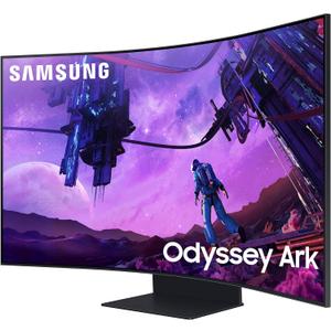 SAMSUNG 55-inch Odyssey Ark 4K UHD 165Hz Curved Quantum Mini LED Gaming Monitor
