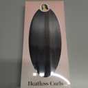 Heatless Hair Curler, Heatless Curls Overnight Set for Women, Soft Hair Curlers to Sleep in, Jumbo No Heat Hair Curlers Set with Headscarf and Hook for Long Hair (Brown, 4 Packs)