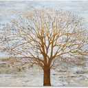 Yihui Arts Hand Painted Abstract Tree Painting for Modern Contemporary Home Decor