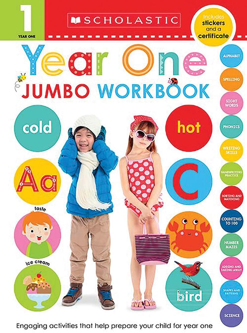 Kindergarten Jumbo Workbook: Scholastic Early Learners (Jumbo Workbook)