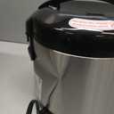 AROMA Digital Rice Cooker, 4-Cup (Uncooked) / 8-Cup (Cooked), Steamer, Grain Cooker, Multicooker, 2 Qt, Stainless Steel Exterior, ARC-914SBD