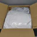 Carport Canopy 10'x20' Heavy Duty Replacement Cover, Garage Shelter Cover 800D Oxford Waterproof & UV Protected Tarp with Ball Bungees, Not Include Frame, White