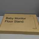 Floor Stand Holder Mount Heavy-Duty Stand Compactible with Owlet Cam/Dream Sight (Gen 3) /Dream 2 /Duo 2 with Adjustable Height and Stable Base,Without Tools or Wall Damage