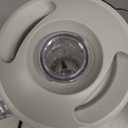 Bella 10 Speed Countertop Blender, Juicer & Smoothie Maker, Fits-anywhere Kitchenware, Slim Flip & Store Design, Dishwasher Safe 48oz Capacity Pitcher & Lid, Stainless Steel Blade, 450 Watt, Oatmilk (6 Cup)