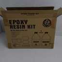 Epoxy Resin - Ultra-Gloss 1 Gallon Kit, Crystal Clear, Self-Leveling, UV & Impact Resistant Resin Kit for Art, Jewelry, Tables & Countertops, Easy 1:1 Mix, DIY Crafts