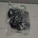 rabbitgoo Dog Harness No Pull with 2 Leash Clips, Adjustable Soft Padded, Reflective Oxford No Choke Pet Vest with Easy Control Handle for Large Dogs, Black, L