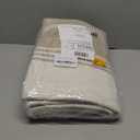 86L Extra Large Laundry Basket with Leather Handles for Living Room Storage, Woven Rope Baskets for Blanket, Kids Toy, Gifts, Wicker Hamper for Bedroom Dirty Clothes, 24"x16"x14" White Brown