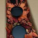 Christmas Table Centerpieces Decorations, 27.5 Inch Designed with Golden Bowknot Baubles Ornaments, Artificial Golden Berries and Pine Cones for Dining Room Table (Gold Ball)