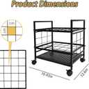 Blueprint Organizer with Rolling Wheels, 20-Slot Storage Rack – Mobile Cart for Blueprints, Maps, Posters, Architectural Plans. Ideal Holder for Home, Office, Studio, School