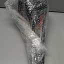 32" Tall Non-Breakable Pooper Scooper for Large Dogs - Lightweight, Foldable Design with Extra-Long Handle (Orange)