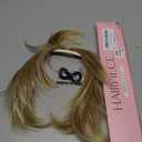 youngways Messy Bun Hair Piece Side Comb Clip in Hair Bun Hairpiece for Women Short Natural Straight Versatile Adjustable Styles Easy Hair pieces (Gloden Blonde and Beach Blonde Tips-S)