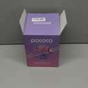 POCOCO Galaxy Star Projector for Bedroom with Replaceable Optical Film Discs, Home Planetarium Night Light Projector with High-Definition Soft Light for Relax, Study, and Meditate, Stress Relief Gifts (Blue Pink)