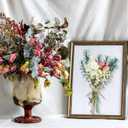 10/12/24/36 Pack Mini Dried Flowers for Vase Wedding Various Mini Bouquet Dried Small Wildflowers Natural Flowers Bulk for Crafts DIY Decor (12, Romantic Colour)