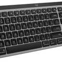 Logitech MX Keys S for Mac, Wireless Keyboard, Fluid, Precise Laptop-Like Typing, Programmable Keys, Backlit, Bluetooth USB C Rechargeable for MacBook Pro, MacBook Air, iMac, iPad - Space Grey