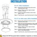 Closet Lights Motion Sensored, LED Closet Light Motion Activated, 5000K Daylight 6-7/8 Inch 10W Motion Sensor Ceiling Light, Closet Lights Wired, Pantry Light 90CRI, No Battery, Damp Rated ETL