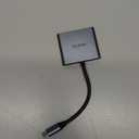 USB C to Dual HDMI Adapter 4K@30Hz, KOZYC USB C Hub Multiport Adapter with 2xHDMI, USB 3.0, 100W PD, Support USB C to HDMI Splitter Extended Display for MacBook Pro (MST is not Supported on MacOS)