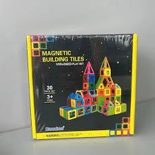 NEW Coodoo Magnetic Building Tiles 30 Pieces