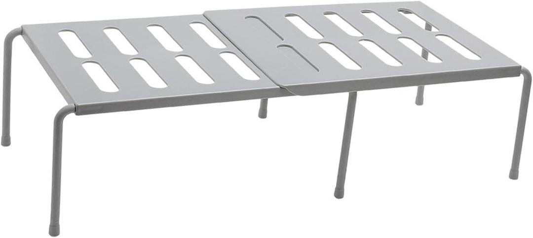 Cabinet Shelf Organizer, Stretchable Kitchen Storage Cabinet Countertop,Sturdy Cabinet Storage Shelf Rack for Home