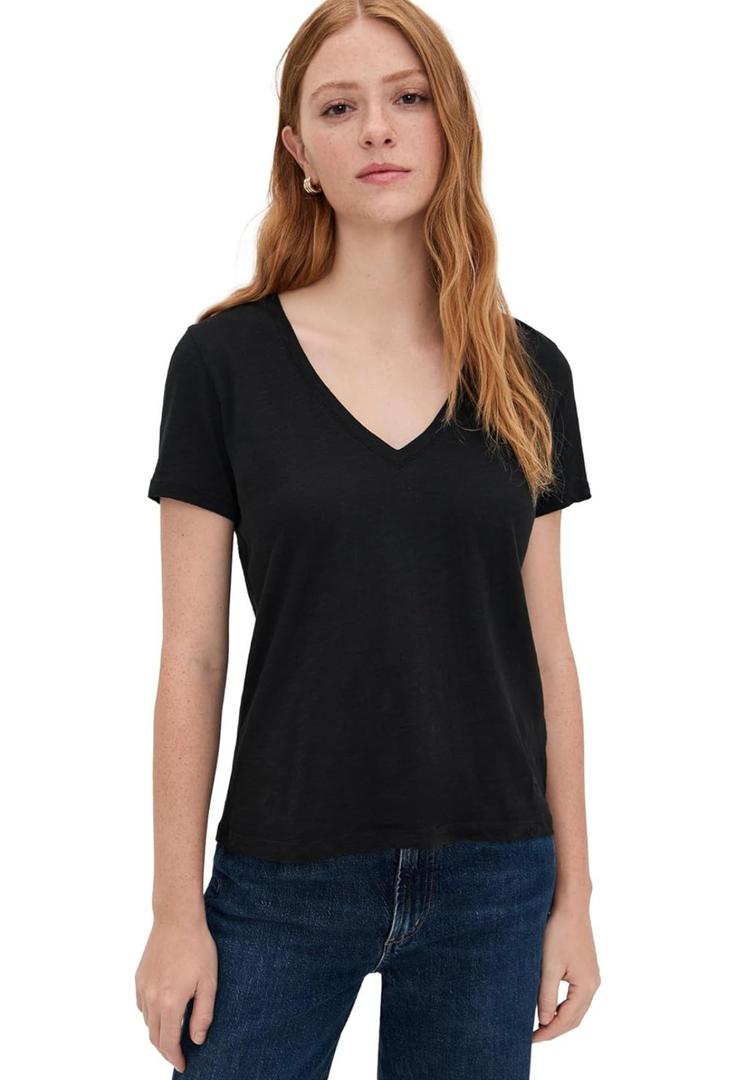 Madewell Women's Relaxed V-Neck Tee, Size XL Madewell Women's Relaxed V-Neck Tee, Size XL