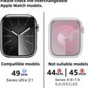 Compatible with Apple Watch Band Correas. Para Apple Watch 49 mm Ultra 2 Apple Watch Band Apple Watch Case Apple Ultra Watch Bands 49mm Mens