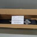 6 Inch Adjustable Fireplace Hood & Heat Deflector – 28 to 48 Inch Fireplaces Hood Heat Smoke Guard Shield Mantel Protects from Heat Damage (Black)