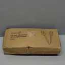 5.5 Inch Christmas Light Ground Stakes for Outdoor Decor - Black Plastic Spikes for Lawn, Garden, Patio