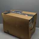 BLUEWIND Oversized Bike Seat, Wide Bicycle Saddle Novel Backrest Design for Electric Bike, Universal Fit Exercise Bike or Road Stationary Bike Seat Cushion for Men & Women