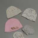 Gerber Baby Girls' Cap and Mitten Sets (0-3 Months, Pink Princess)