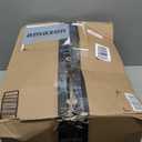 NICETOWN Complete 100% Blackout Curtain Set, Black, 37" W by 50" L, Double Panels, Thermal Insulated & Energy Efficiency Window Draperies with Black Liner, Noise Reducing Short Curtains for Kids Room