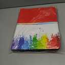 1080 Pocket Trading Card Binder Card Binder 9 Pocket with 60 Removable Sleeves Toploader Binder 3-Ring Zip Card Collection Binder Album for Sports Baseball Card and TCG MTG Cards of Gifts (Colorful)