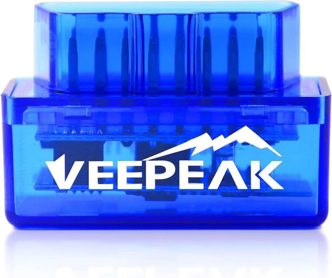 Veepeak Mini Bluetooth OBD II Scanner Auto Check Engine Light Code Reader Car OBD Diagnostic Scan Tool for Android (Incompatible with iOS)