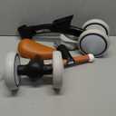 Umatoll Colorful Lighting Baby Balance Bike Toys for 1 Year Old Boys Gifts, Adjustable Seat Baby Walker, One Year Old Boy Birthday Gifts, 12-24 Months Toddler First Ride on Toys (Black)