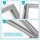 W10830055 Refrigerator Door Gasket for Whirlpool Maytag KitchenAid Kenmore, Refrigerator Door Seal W10163991 W10191105 W10443238 AP6027230 PS11759512 EAP11759512 4458810