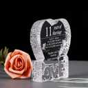 YWHL Happy 11th Wedding Anniversary, Romantic Gifts for Her Him, 11 Years Marriage Gifts for Wife